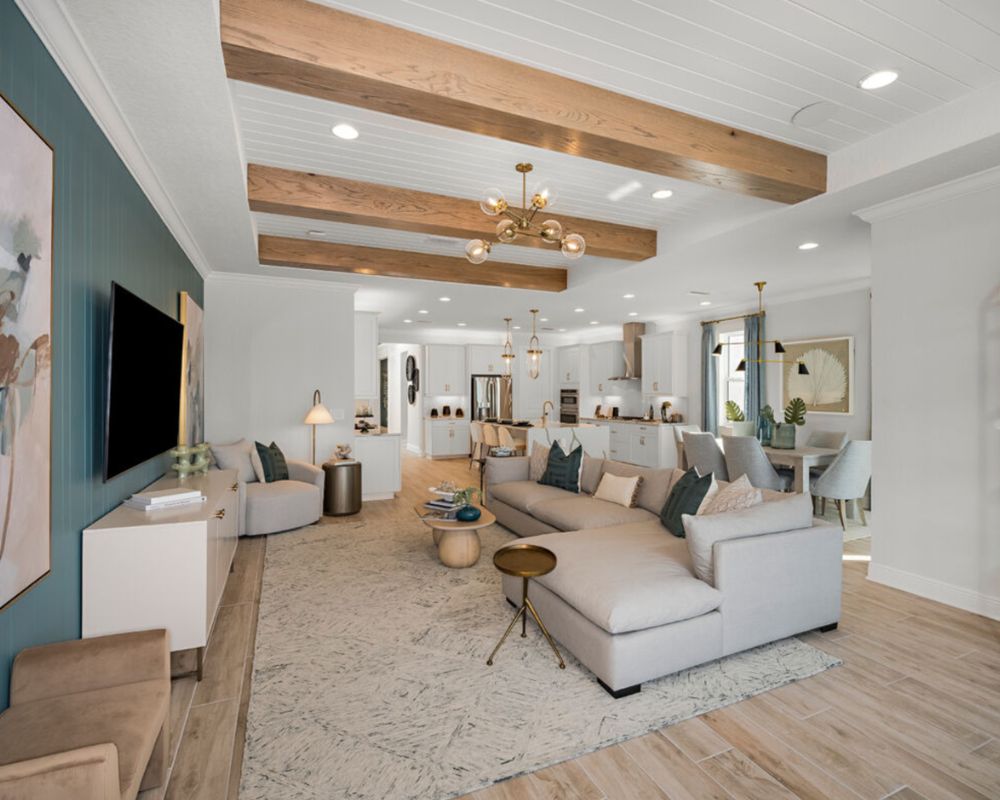 After - tray ceiling design Oviedo FL