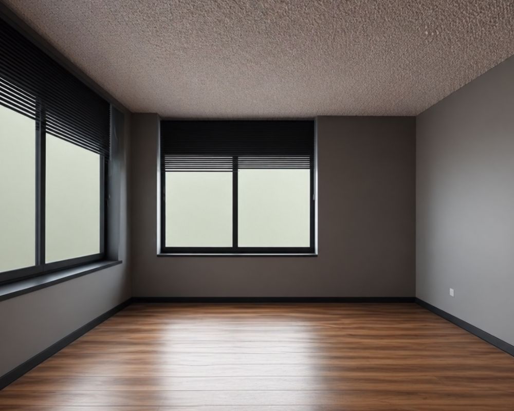 Before - popcorn ceiling Lake Mary FL